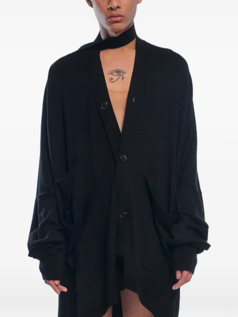 ROT The Iconic Coat oversized cardigan Black 1051