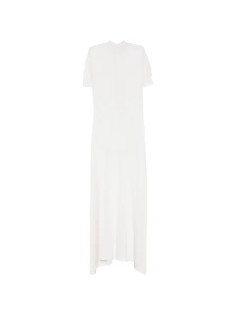 ROT The Hot Priest silk maxi dress Neutrals S41