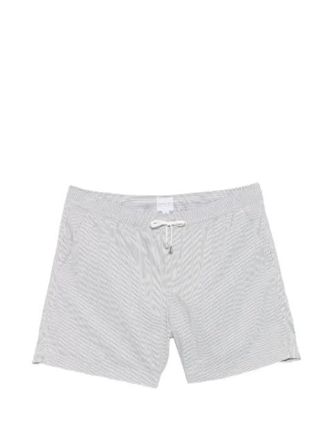 Sunspel striped swim shorts White MSHR3705FS