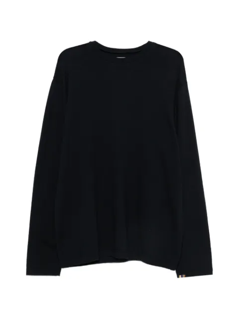 extreme cashmere Rock crew neck sweater Blue NO452
