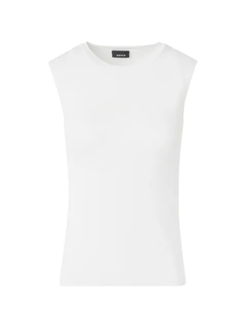 Akris sleeveless top White 760159