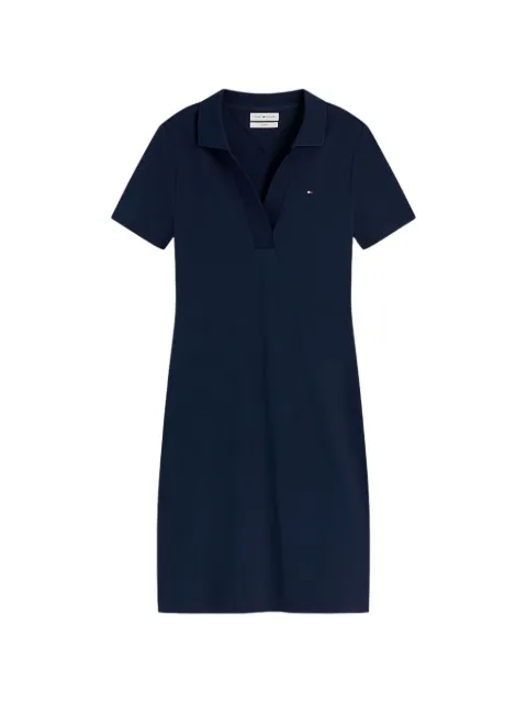 Tommy Hilfiger 1985 open-neck polo mini dress Blue WW0WW42567
