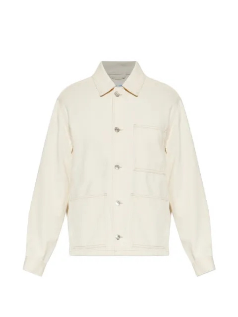 SAMSOE SAMSOE Sachore button-up denim jacket Neutrals M26200117
