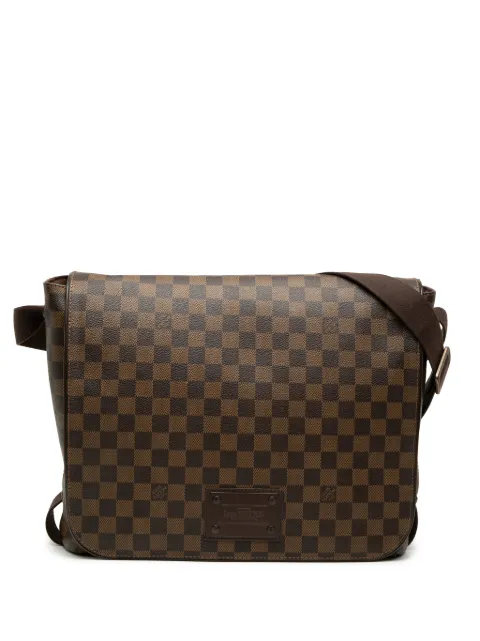 Louis Vuitton Pre-Owned 2008 Damier Ebene Brooklyn GM crossbody bag Brown P8HMIQ6BE5UBWR0Z