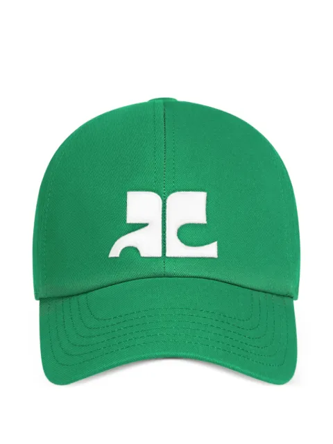 Courrèges AC logo-patch cap Green 326TCT050CO0134