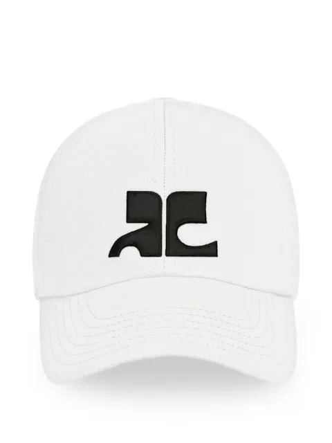 Courrèges AC logo-patch cap White 326TCT050CO0134