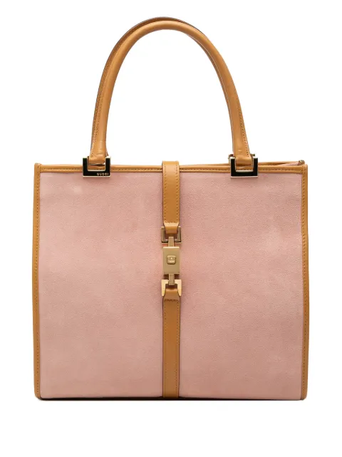 Gucci Pre-Owned 2000-2015 Suede Jackie handbag Pink IYG8LGVQQLY1YKNU