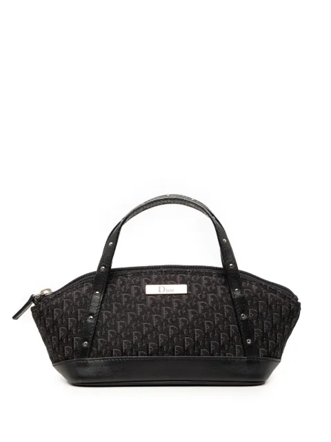 Christian Dior Pre-Owned 2003 Mini Diorissimo Trotter Canvas Street Chic handbag Black AJ6U9PX28ORG43IB