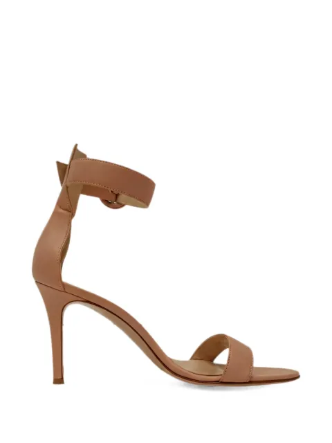 Gianvito Rossi Portofino buckle-fastening sandals Pink RFCPUGBSH743465W