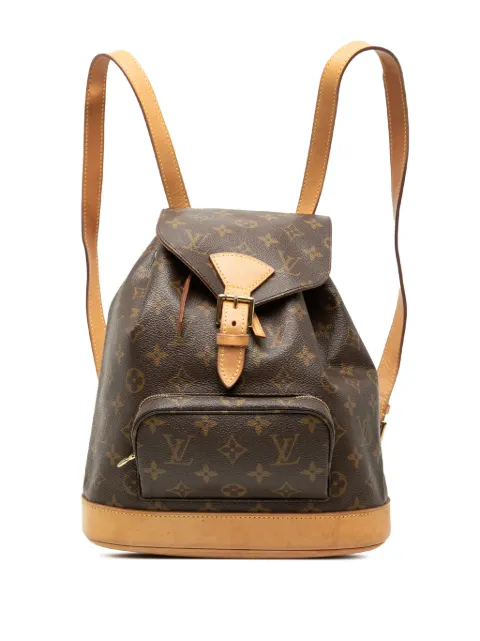 Louis Vuitton Pre-Owned 1999 Monogram Montsouris PM backpack Brown 1Y2ESHMGR7SN2M16