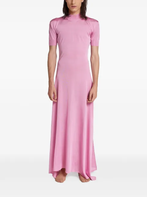 ROT The Hot Priest button-back dress Pink S44