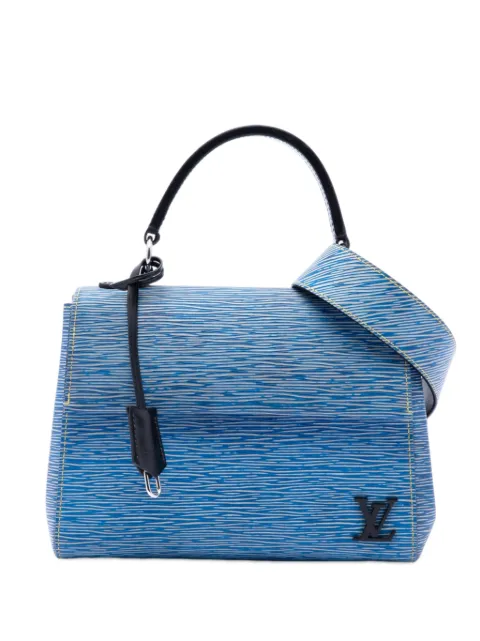 Louis Vuitton Pre-Owned 2017 Epi Denim Cluny BB satchel Blue JUVUF7QHSSFK9VVI