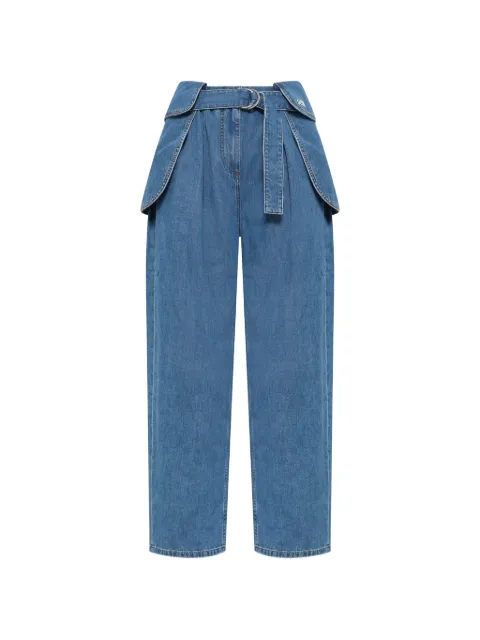LOEWE belted cargo jeans Blue S540Y11XAD