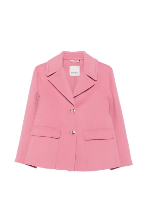 'S Max Mara button-fastening notched-lapel jacket Pink 2629046031600
