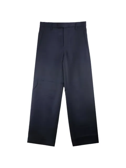 Omar Afridi straight-leg trousers Blue OASS26TRS10201