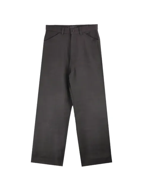 Omar Afridi straight-leg jeans Brown OASS26TRS10104