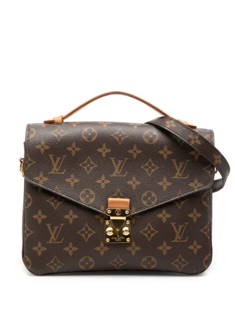 Louis Vuitton Pre-Owned 2019 Monogram Pochette Metis satchel Brown AQPWHT05V3IT3MJG