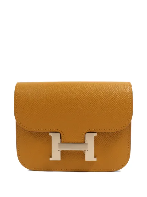 Hermès Pre-Owned 2023 Constance Slim wallet Brown B2SPHW