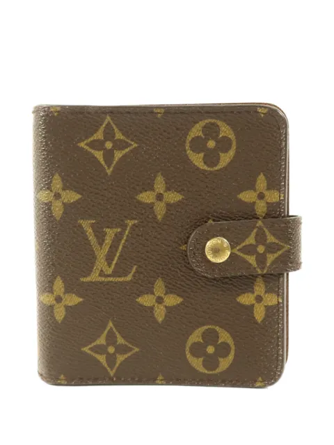 Louis Vuitton Pre-Owned Monogram canvas zip-around wallet Brown M61667