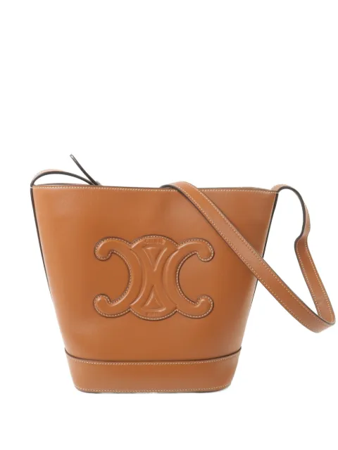 Celine Pre-Owned Cuir Triomphe shoulder bag Brown CUIRTRIOMPHE