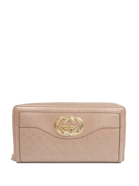 Gucci Pre-Owned GG GHW long wallet Neutrals 308012