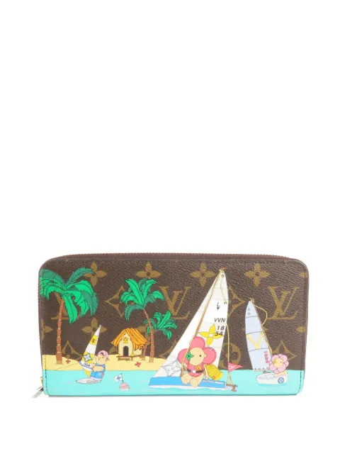 Louis Vuitton Pre-Owned Vivienne Holiday Monogram Zippy wallet Brown M82839