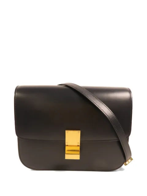 Celine Pre-Owned Classic Box shoulder bag Brown CLASSICBOXMEDIUM