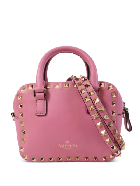 Valentino Garavani Pre-Owned Rockstud tote bag Pink 2161400260383