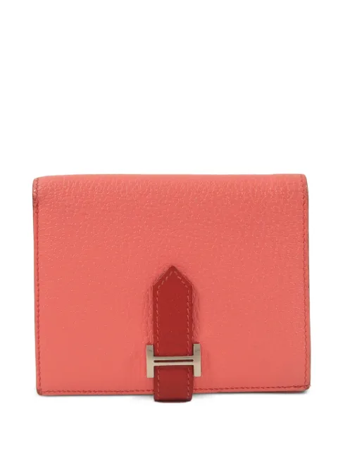 Hermès Pre-Owned 2011 Bearn leather wallet Pink OU5Q5