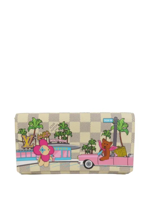 Louis Vuitton Pre-Owned Vivienne Holiday Damier Azur wallet Neutrals N60497