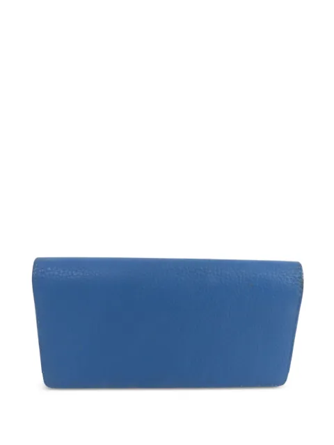 Louis Vuitton Pre-Owned Brazza leather wallet Blue M58193