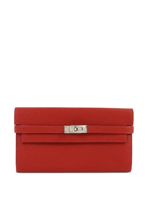 Hermès Pre-Owned Kelly wallet Red T53PHW
