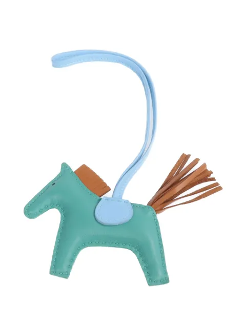 Hermès Pre-Owned Rodeo PM horse charm Green DGREEN