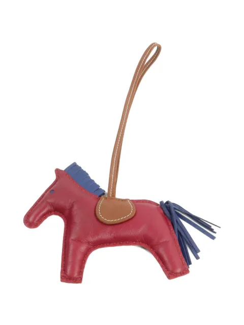 Hermès Pre-Owned Rodeo GM horse charm Red B57L34