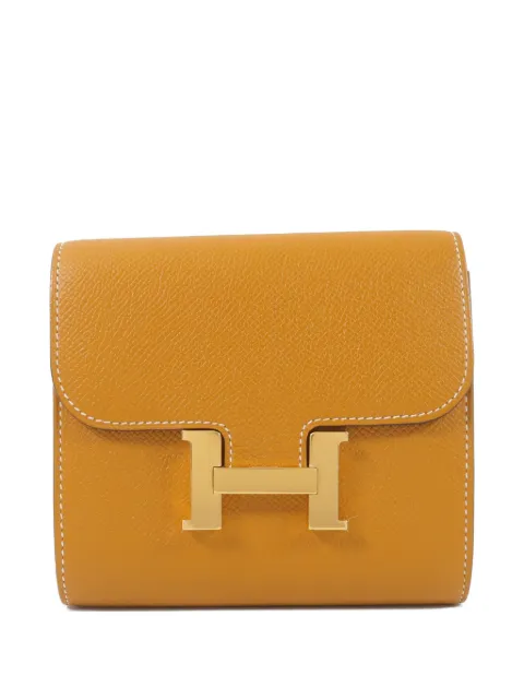 Hermès Pre-Owned Constance Compact wallet Neutrals X37GHW
