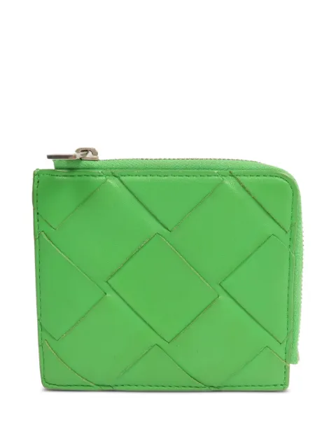 Bottega Veneta Pre-Owned Intrecciato coin purse Green 580283VCAT3