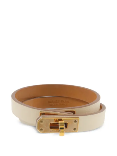 Hermès Pre-Owned Kelly Double Tour bracelet White UI2PGW