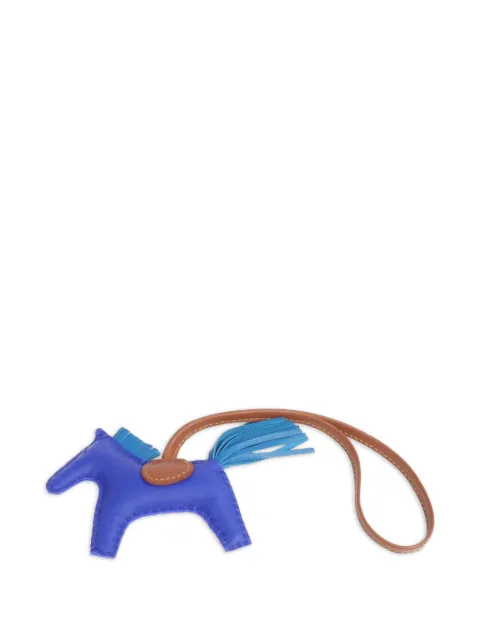 Hermès Pre-Owned PM Rodeo bag charm Blue 7T