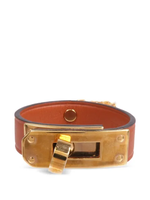 Hermès Pre-Owned Hermès Kelly turn-lock glove clip Gold KELLYGLOVEHOLDER