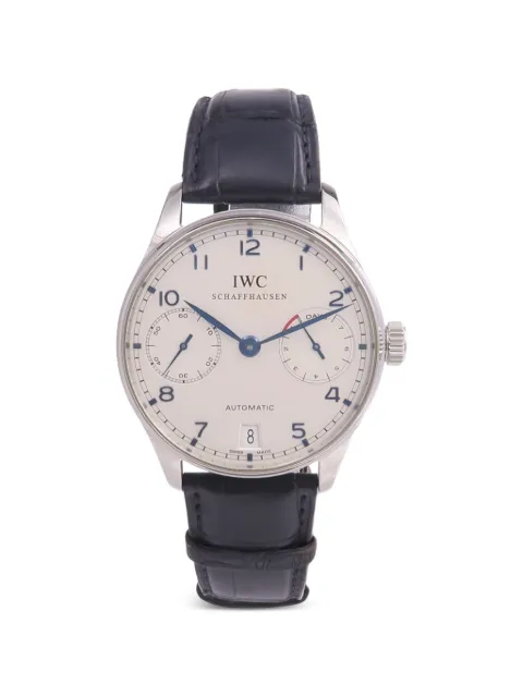 IWC Schaffhausen Portugieser Seven-Day 42mm watch White IW500107
