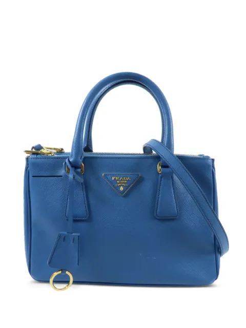 Prada Pre-Owned Galleria Saffiano leather tote bag Blue GALLERIABAG
