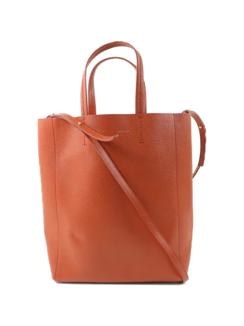 Celine Pre-Owned Small Vertical Cabas tote bag Brown SMALLVERTICALCABAS