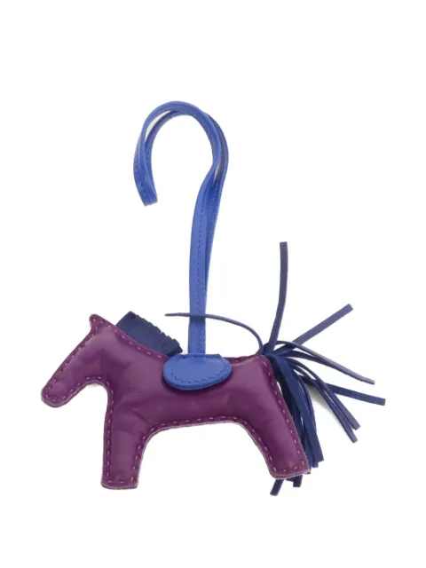 Hermès Pre-Owned Rodeo PM horse charm Purple Z9673