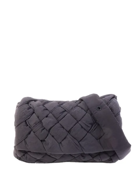 Bottega Veneta Pre-Owned Rumple messenger shoulder bag Grey SMALLRUMPLEMESSENGER