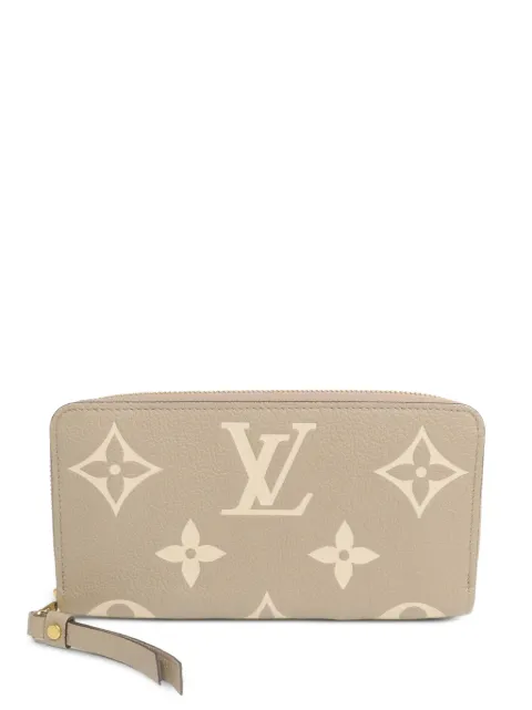 Louis Vuitton Pre-Owned Monogram Empreinte Zippy wallet Neutrals M69794