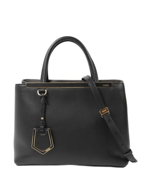 Fendi Pre-Owned 2 Jours tote bag Black 8BH258