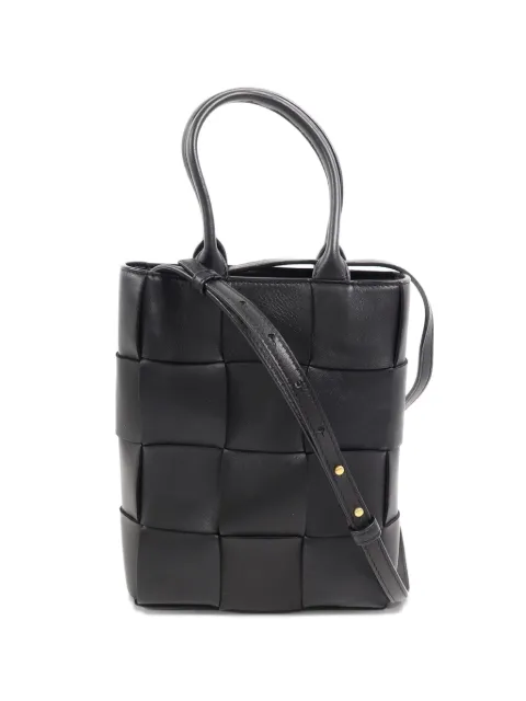 Bottega Veneta Pre-Owned mini Cassette tote bag Black MINICASSETTE