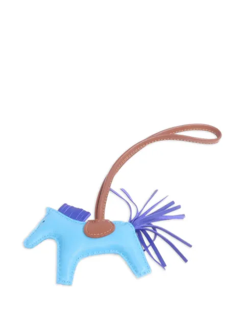 Hermès Pre-Owned PM Rodeo horse-motif charm Blue RODEOPM