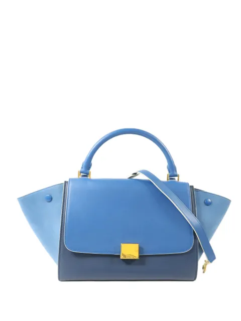 Celine Pre-Owned small Trapeze shoulder bag Blue TRAPEZESMALL
