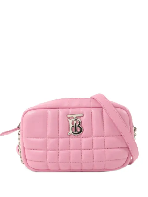 Burberry Pre-Owned Lola quilted crossbody bag Pink 80490491